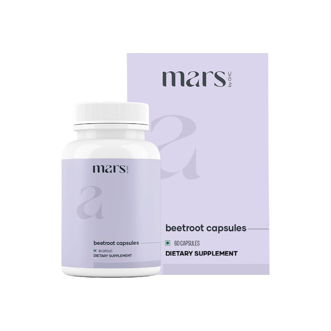 Mars by GHC beetroot blend with garlic, blueberry, pomegranate for vitality