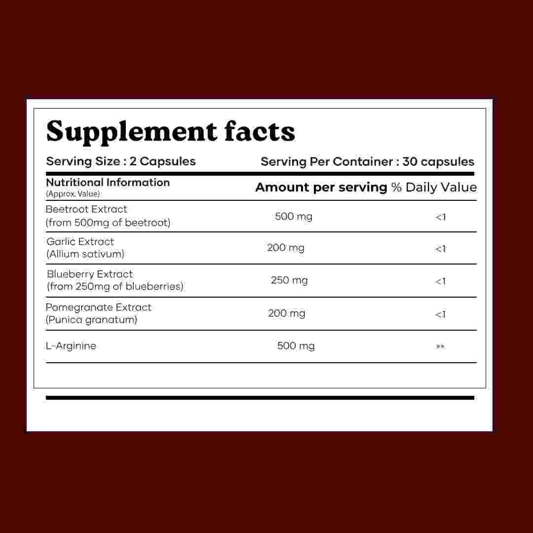 Mars by GHC label detail highlights plant-based beetroot blend for daily energy