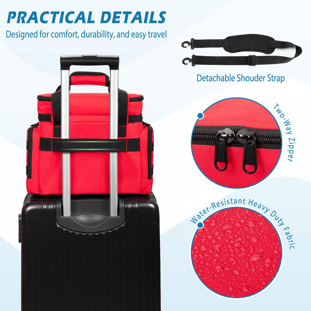 Marscamd organizer bag side pockets for easy retrieval of supplies