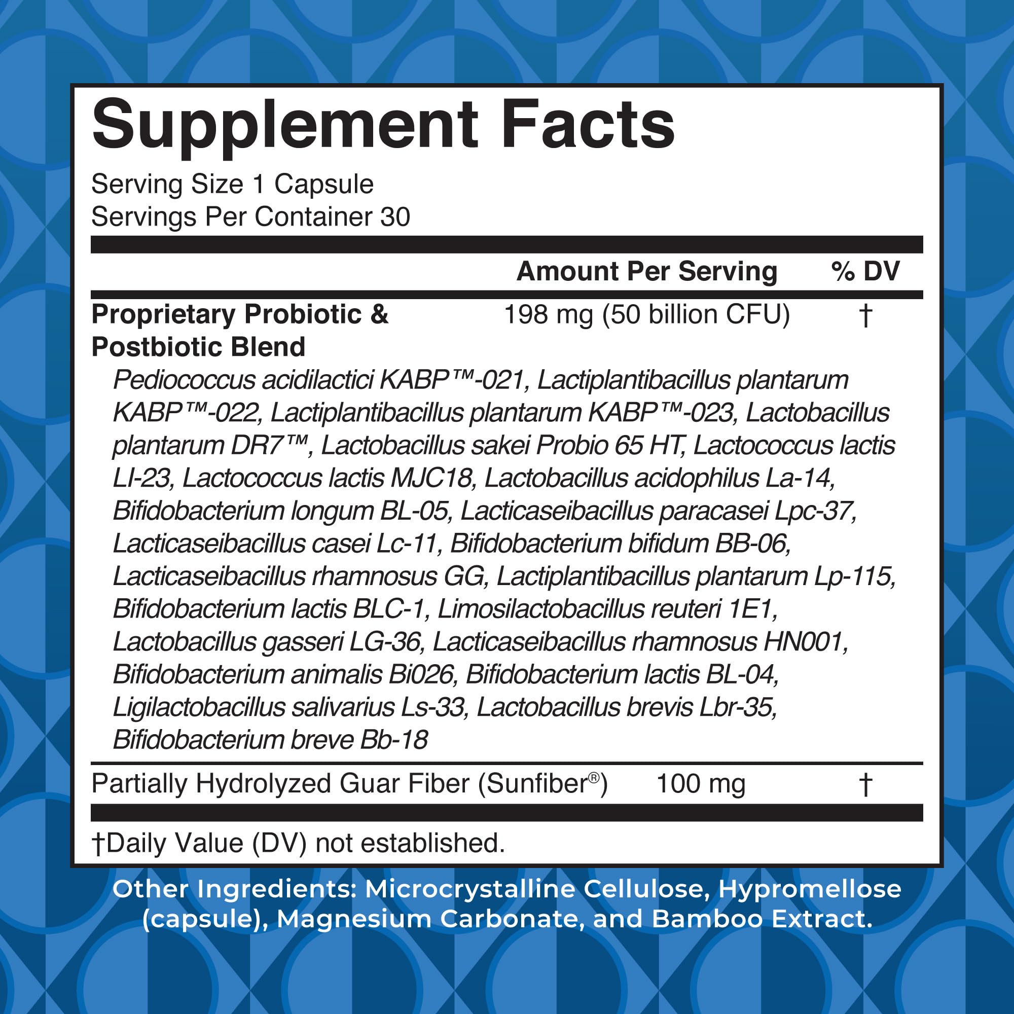 MaryRuth's 3-in-1 probiotics capsule closeup for easy daily use