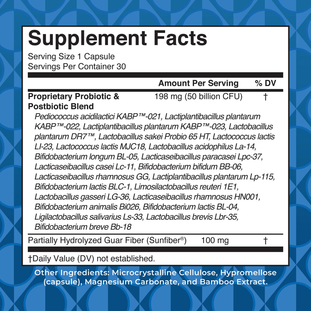 MaryRuth's 3-in-1 probiotics capsule closeup for easy daily use