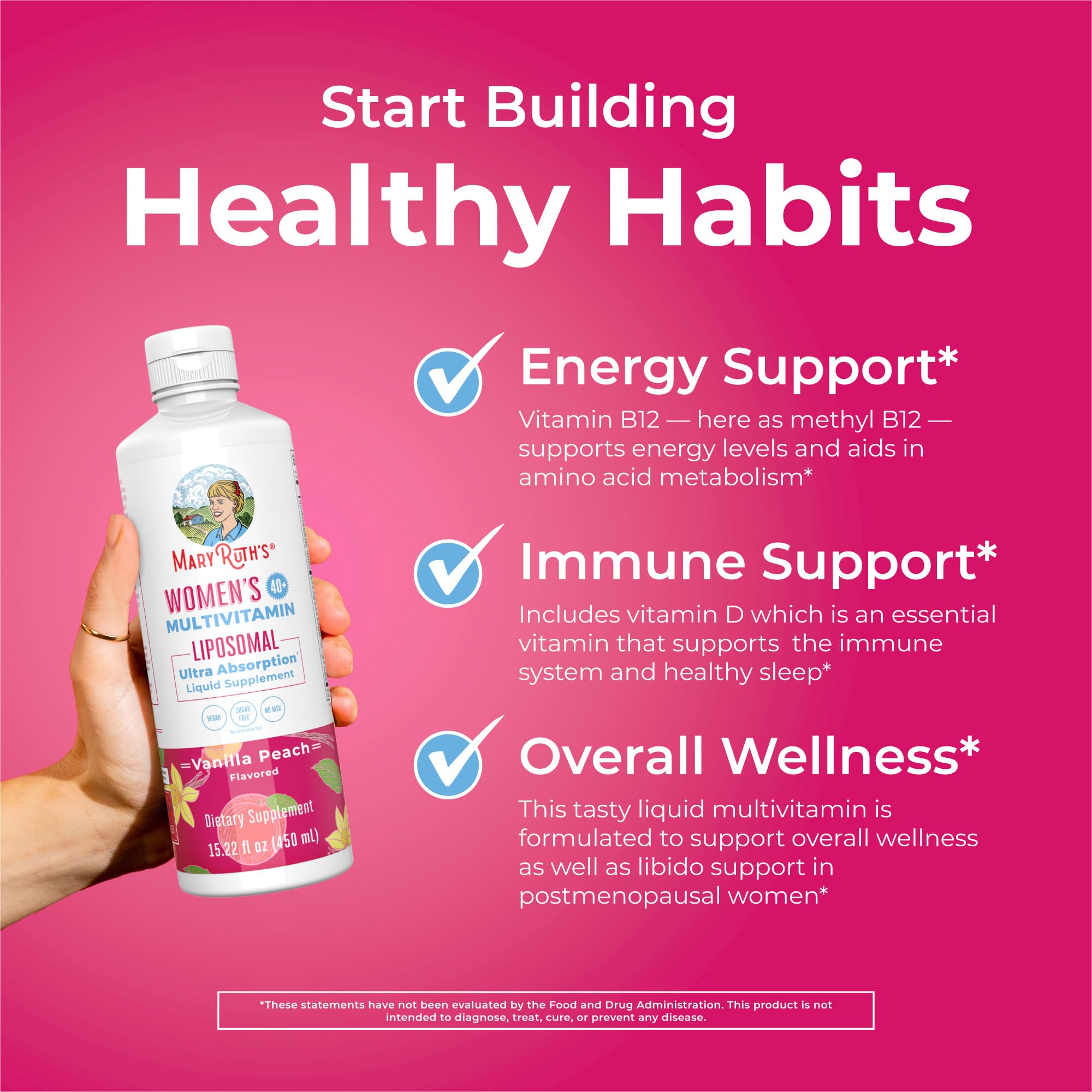 MaryRuth's botanical blend with maca and saw palmetto for daily balance