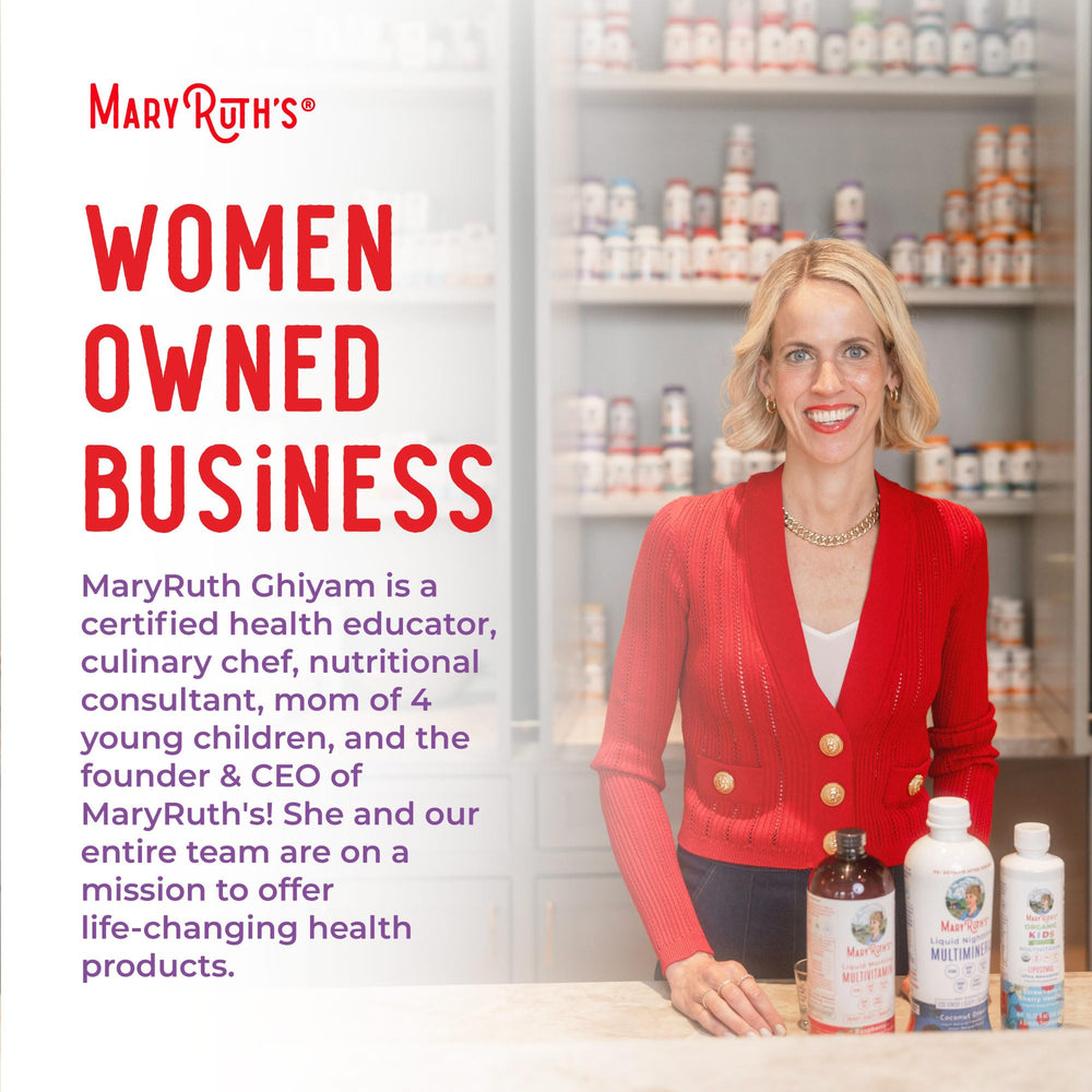 MaryRuth's Eye Care Gummies bottle with kid-safe cap family-friendly nutrition