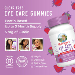 MaryRuth's Eye Care Gummies non-GMO and vegan formula plant-based vitamins