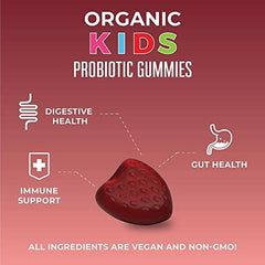 MaryRuth's Kids Probiotics Gummies strawberry gummy texture ideal for picky eaters.