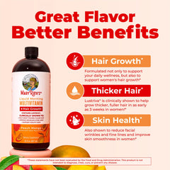 Peach mango flavor bottle angled for a refreshing daily supplement ritual