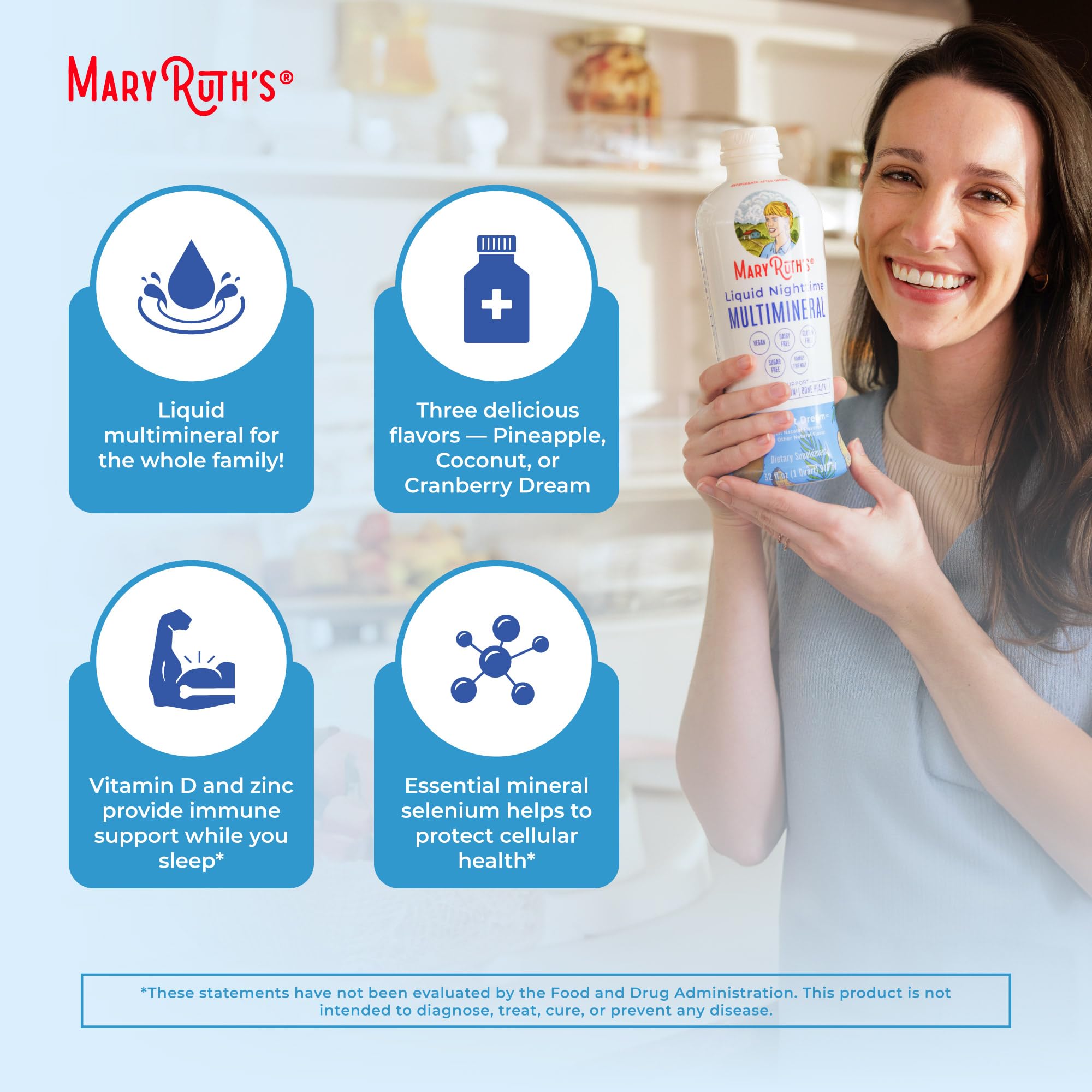 MaryRuth's extra strength lemonade dream flavor for stronger nightly support.