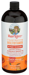 Lustriva hair growth bottle being poured for convenient daily routine