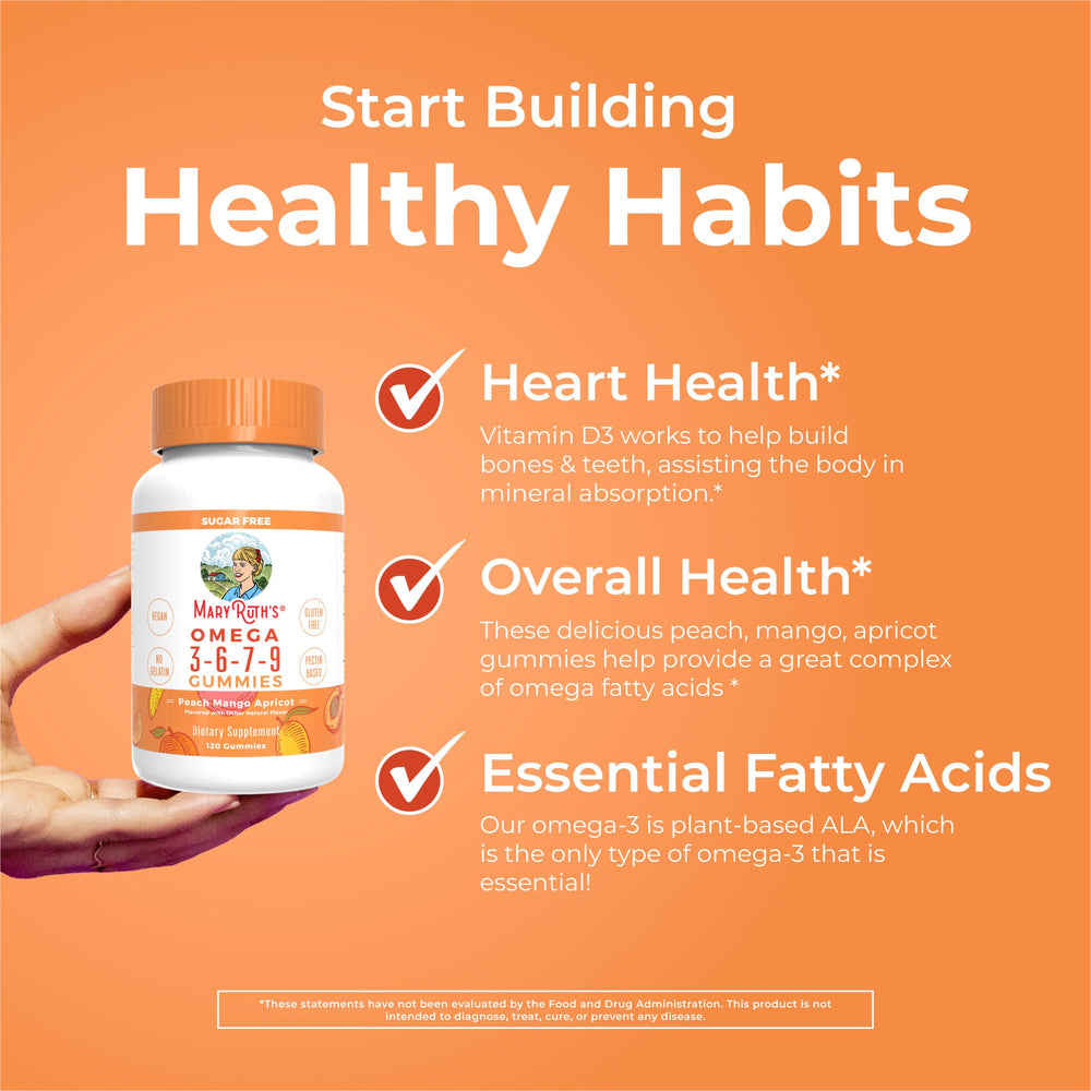 MaryRuth's Omega gummies Non-GMO and kid-friendly appeal