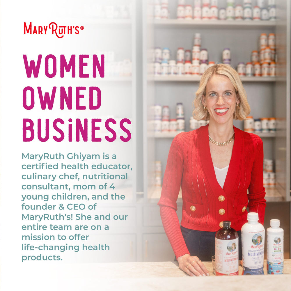 MaryRuth's Organic Menopause Gummies dietary label details
