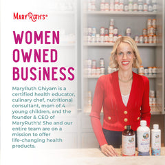 MaryRuth's Organic Menopause Gummies dietary label details