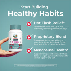 MaryRuth's Organic Menopause Gummies USDA Organic seal on label