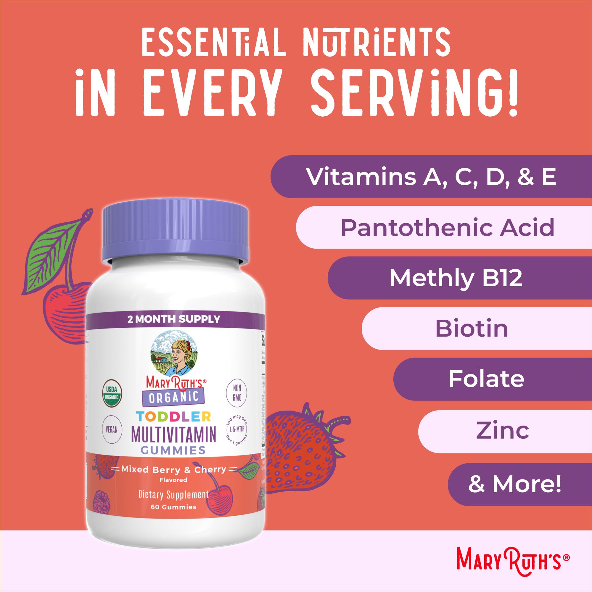 Fresh bottle on table conveys ready-to-use daily nutrition.