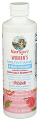 MaryRuth's peach-flavored multivitamin bottle offers tasty daily nourishment.