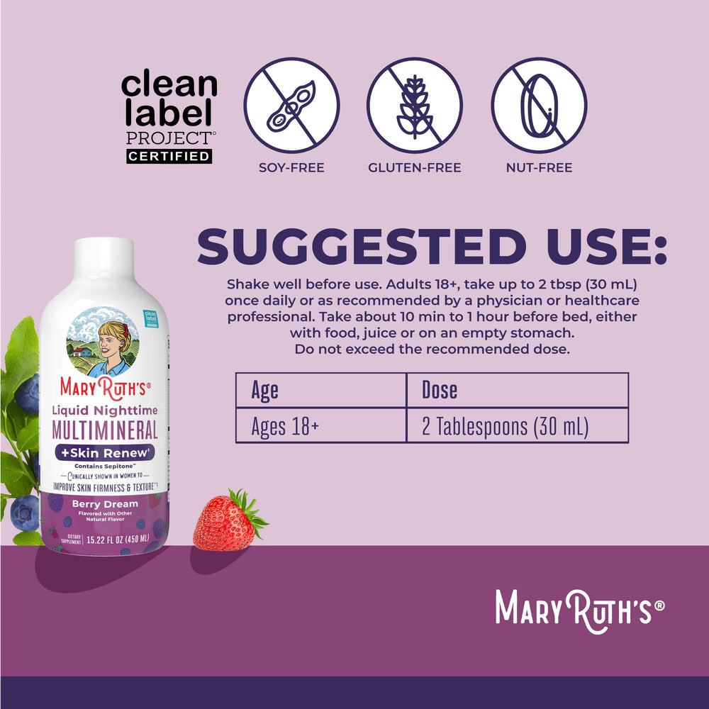 Sepitone icon highlights skin elasticity benefits in MaryRuth's formula