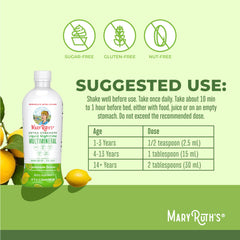 MaryRuth's vegan calcium magnesium d3 close-up highlighting mineral blend