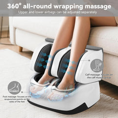 MASDKPIK foot and calf massager delivering deep kneading relief