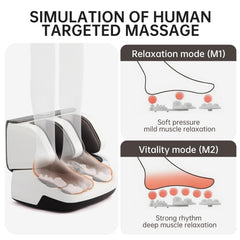 MASDKPIK foot massage mode showing kneading action for feet