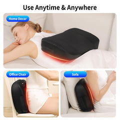 MASGRE compact massager design fits office chairs and couches.