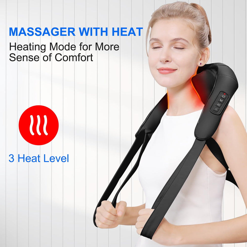 MASGRE cordless massager with long-lasting rechargeable battery for on-the-go use