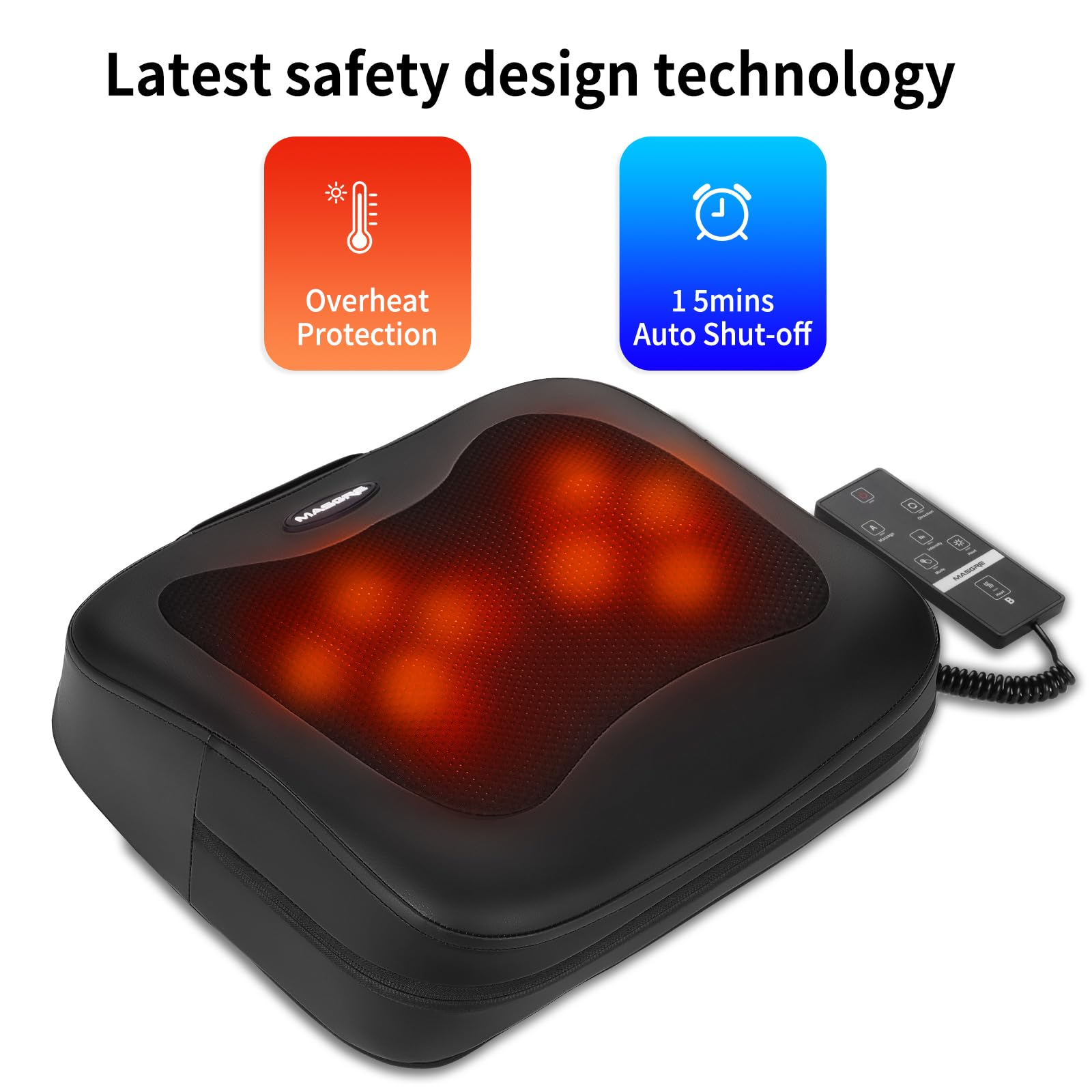 MASGRE gift-ready heated massager for moms, dads, and friends.