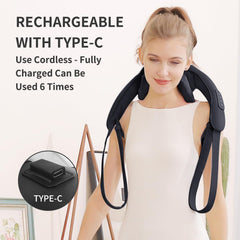 MASGRE cordless portable massager for home, office, and car