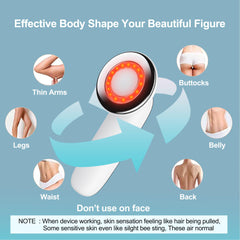 MASIKE Body Machine used on belly area for comfortable daily use.