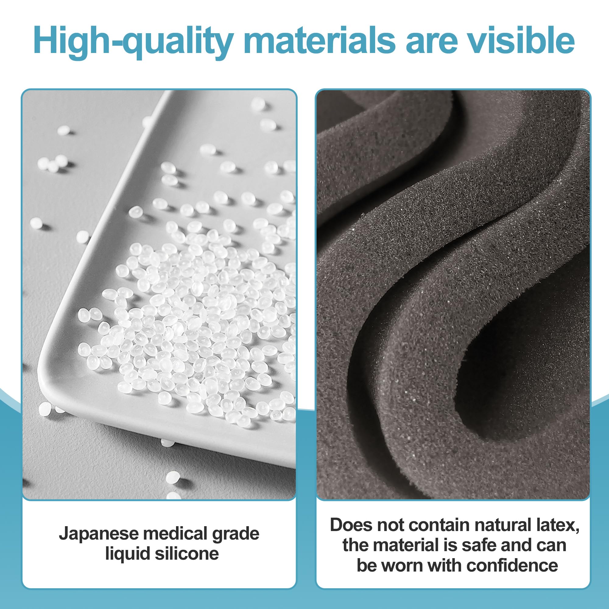 Masktouch durable cushion foam construction highlighting long-lasting comfort