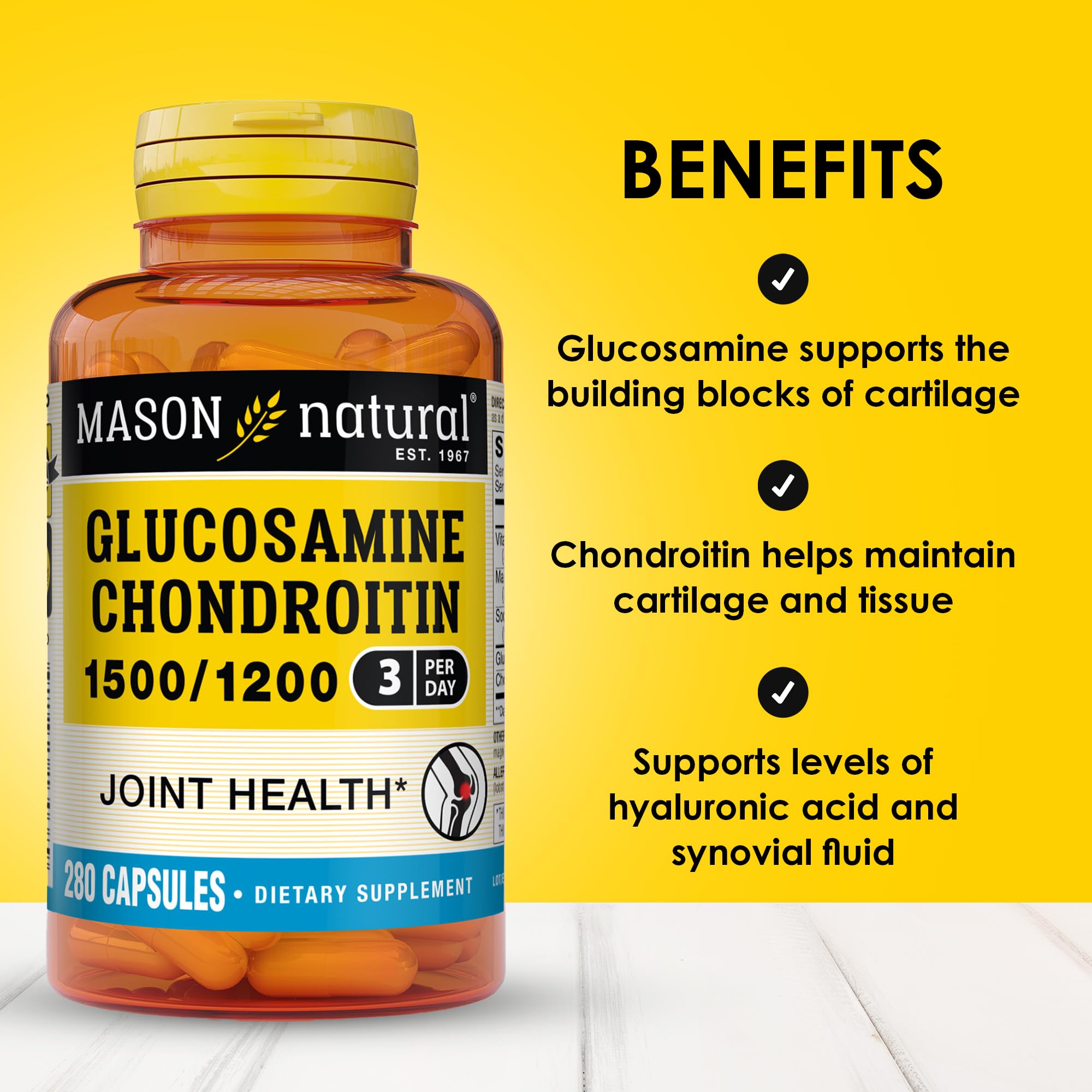 Close-up of Mason Natural capsules showing smooth swallowable texture