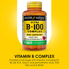 Daily use scene of Mason Natural Ultra B-100 Complex tablets