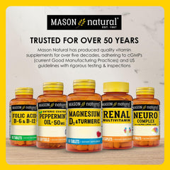 Lifestyle shot of Mason Natural Ultra B-100 Complex supporting energy and immune balance