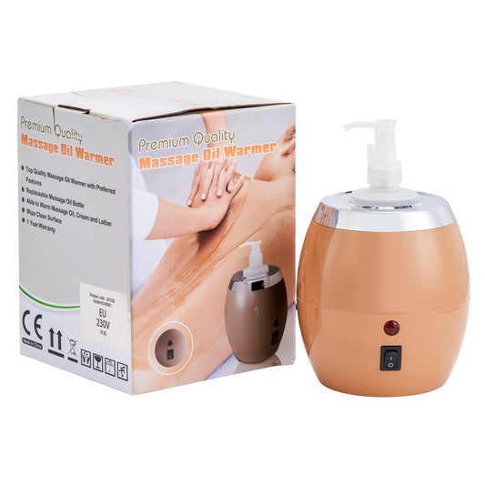 Master Massage Oil Warmer heats to 60°C for quicker session prep