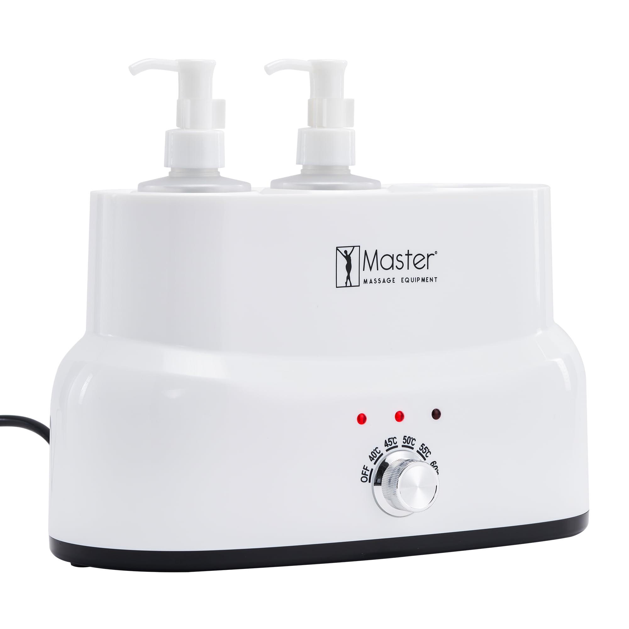 Master Massage sleek modern design fits spa or salon decor.