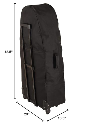 Master Massage Wheel Carrying Case exterior pocket for accessory storage