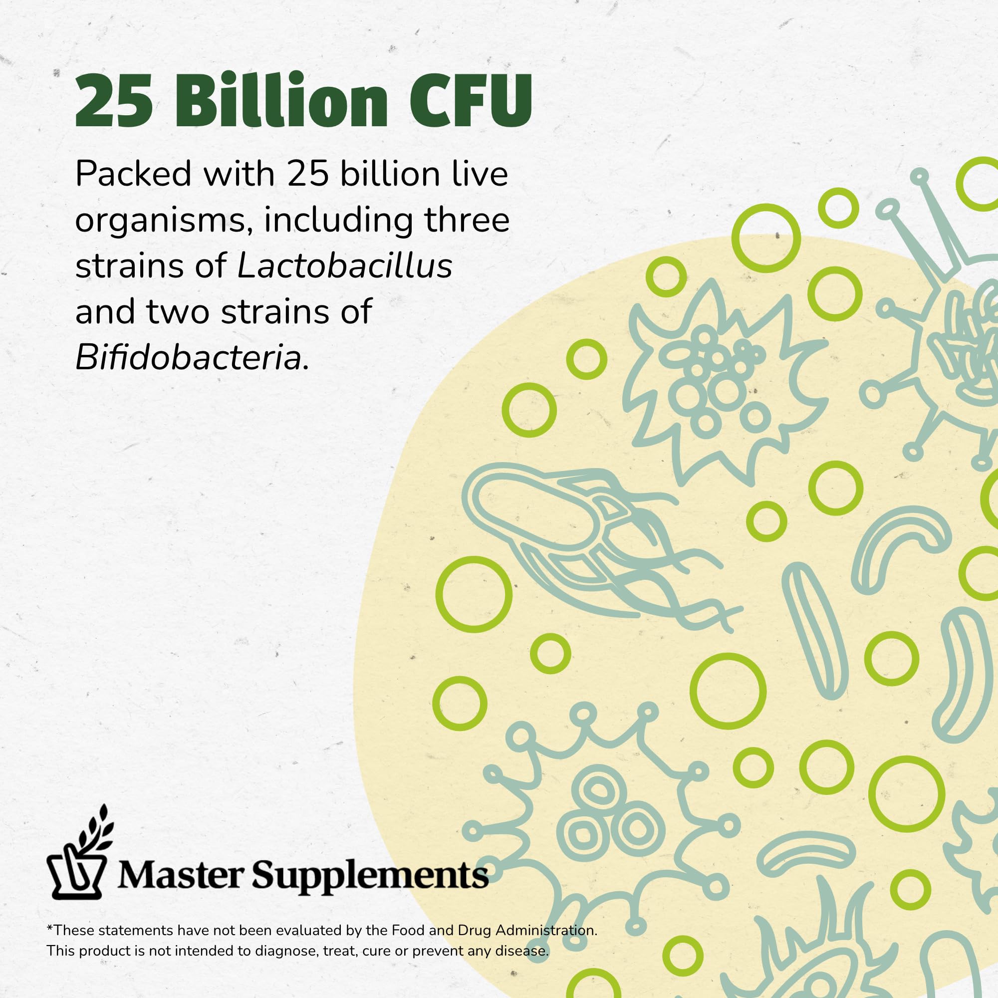 Master Supplements Granular Theralac packaging highlighting vegan and gluten-free icons.