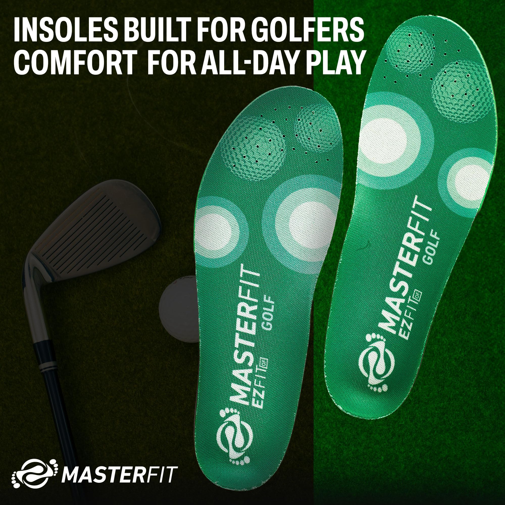 MASTERFIT EZQF unisex Small insole offers precise fit