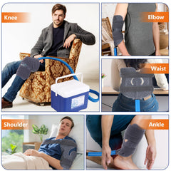 Mathgetin cold therapy machine elbow wrap supports joint recovery with steady cooling.