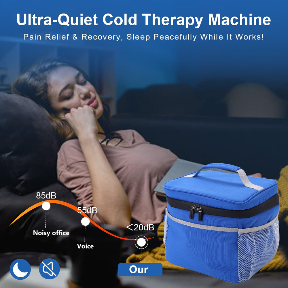 Mathgetin Cold Therapy System cold pad for versatile shoulder, hip, or knee care.