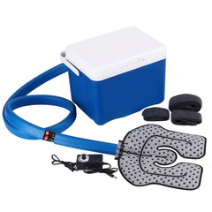 Mathgetin cold therapy system front view for compact home recovery.