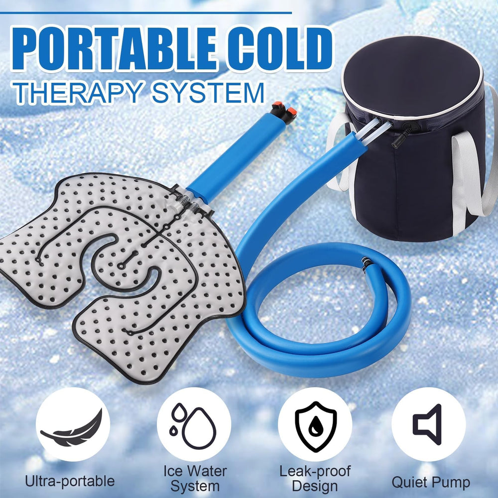 Mathgetin collapsible insulation bucket is easy to transport.