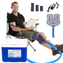 Mathgetin cold therapy machine front view for at-home recovery.