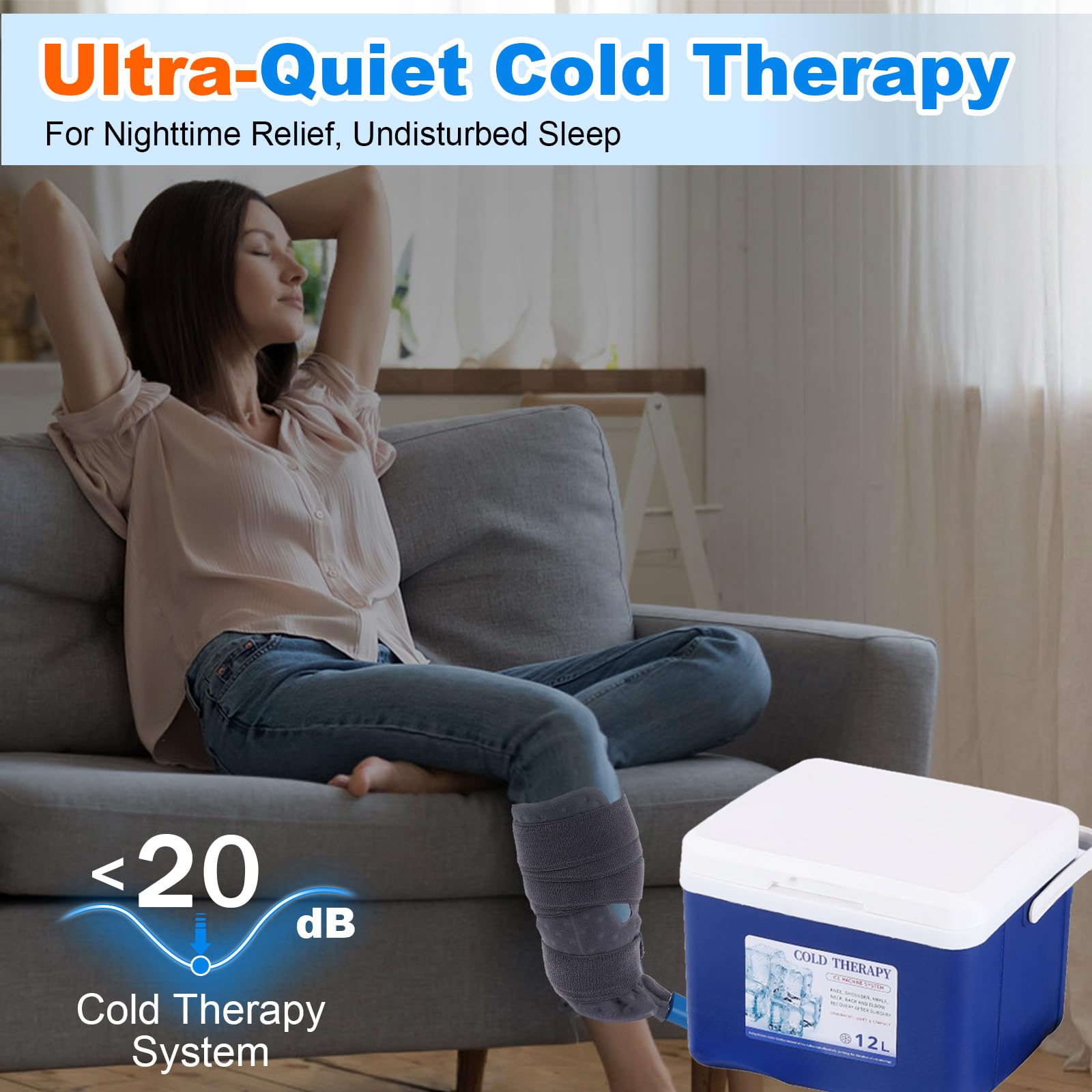 Mathgetin insulated tubing demonstrates lasting cold therapy performance.
