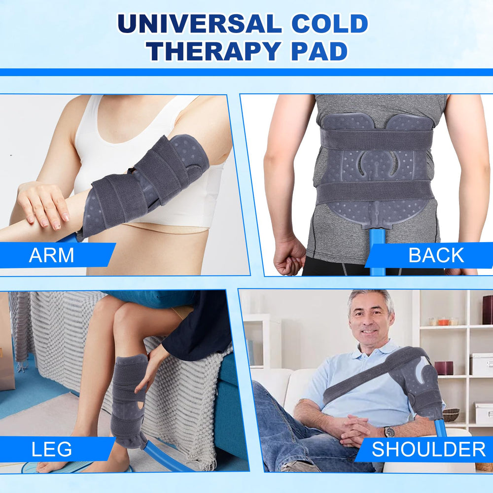 Mathgetin universal cold pad fits knees, shoulders, hips, ankles.