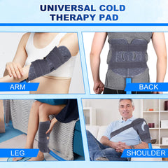 Mathgetin universal cold pad fits knees, shoulders, hips, ankles.
