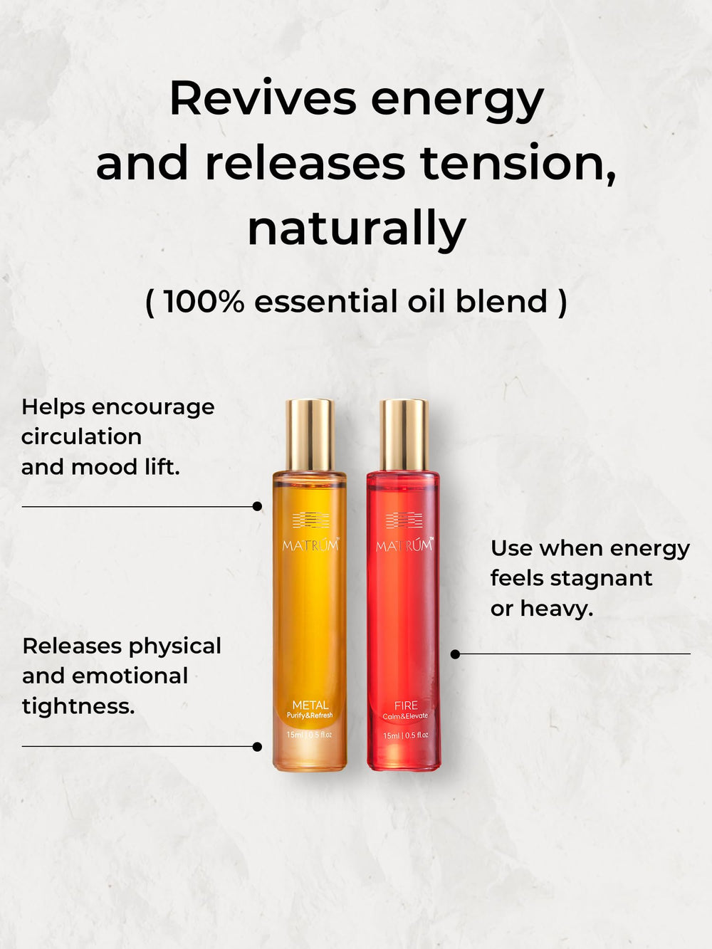 MATRÚM Deep Focus roll-on packaging as portable study companion