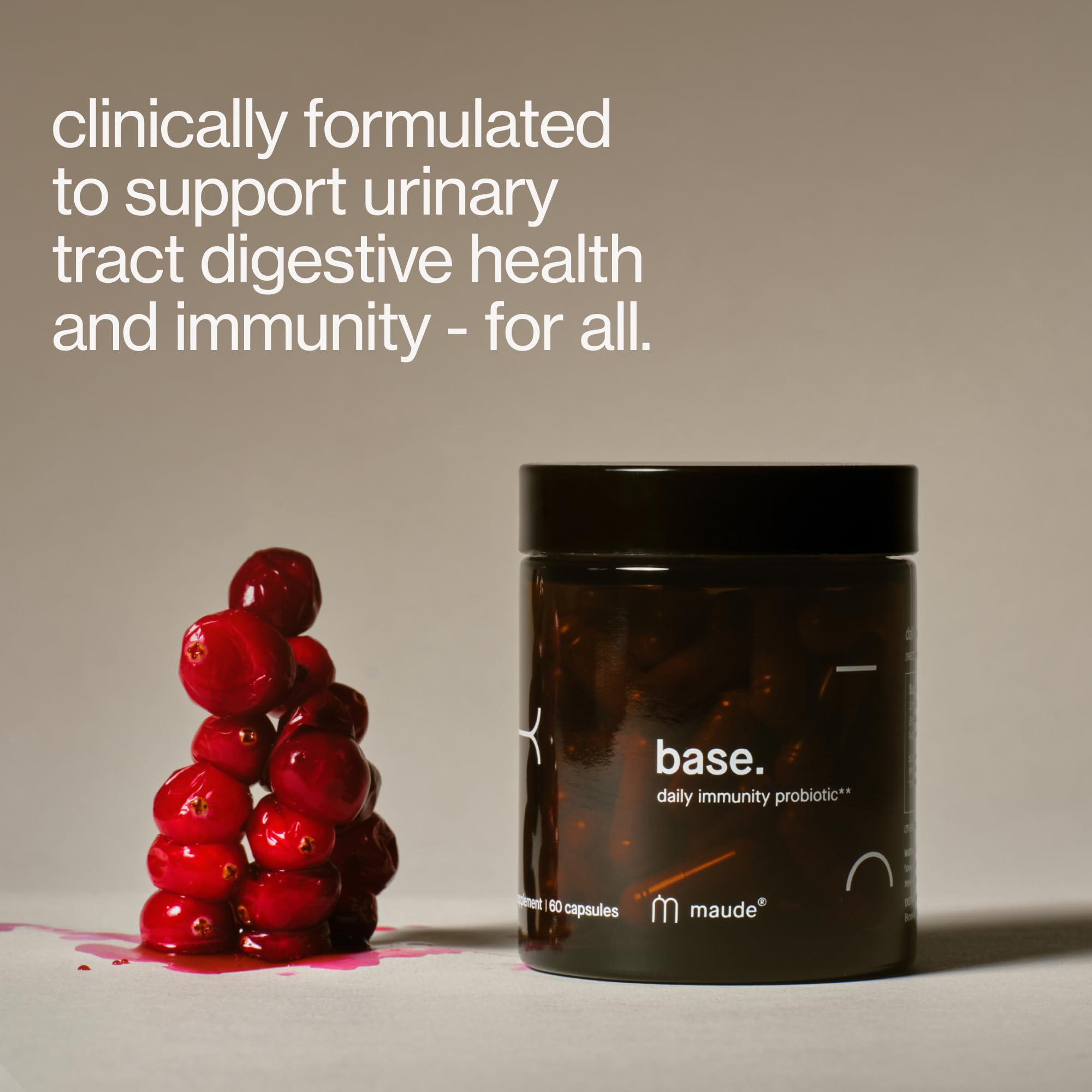 MAUDE Base cranberry extract visual highlights 500 mg PaCran