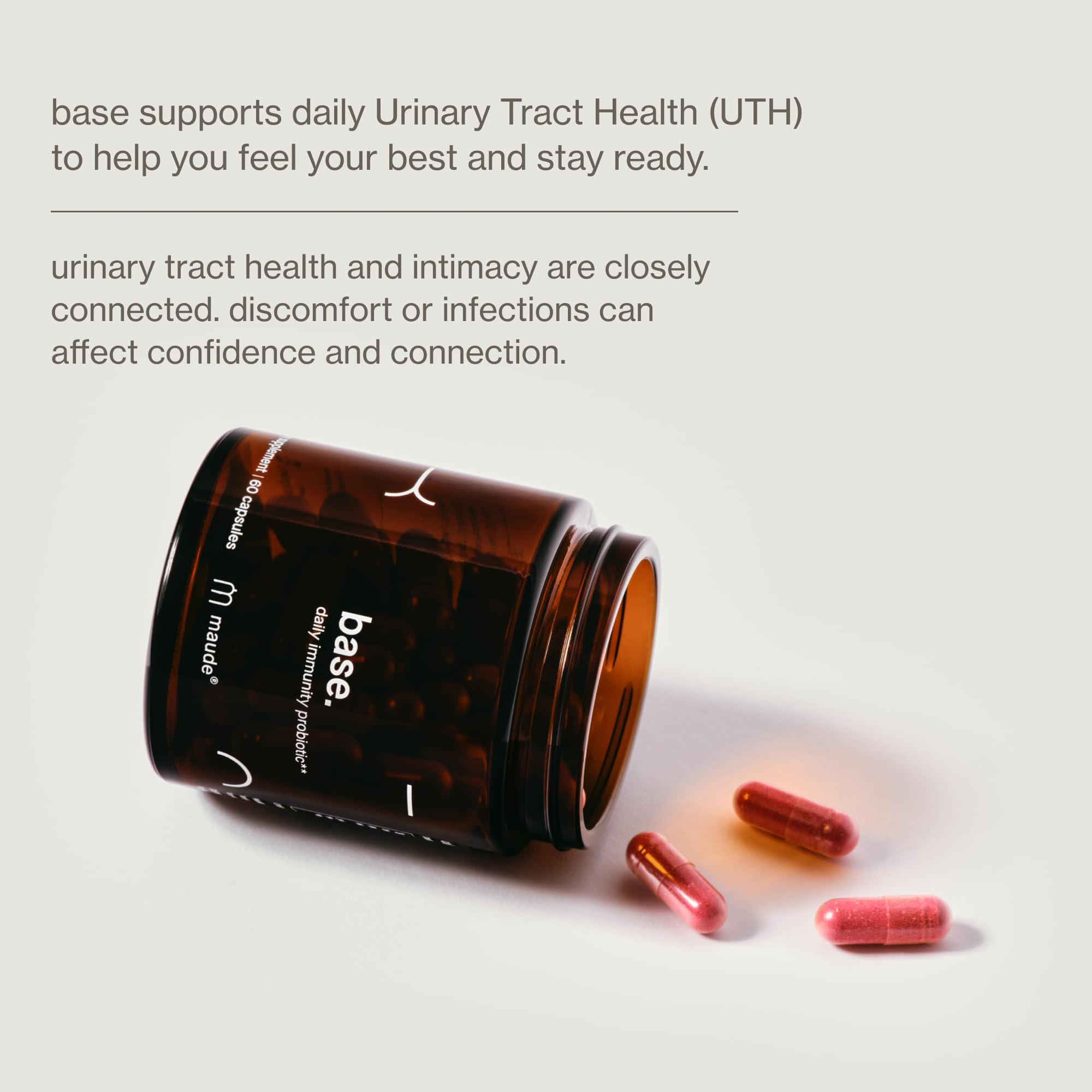MAUDE Base promotes digestive balance and gut microbiota