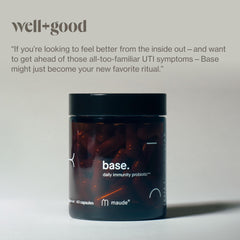 MAUDE Base packaging emphasizing urinary health support