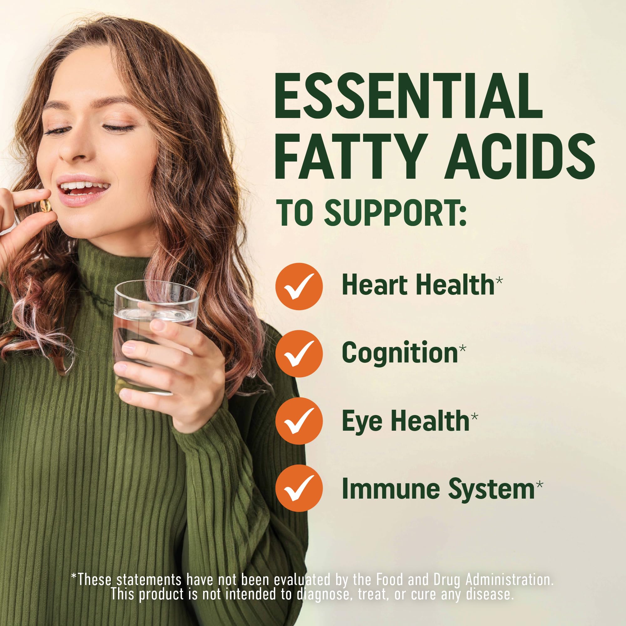 Sustainably sourced microalgae graphic for MAV Nutrition Omega-3