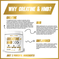 Maverick Nutrition Creatine HMB in hand showing convenient packaging